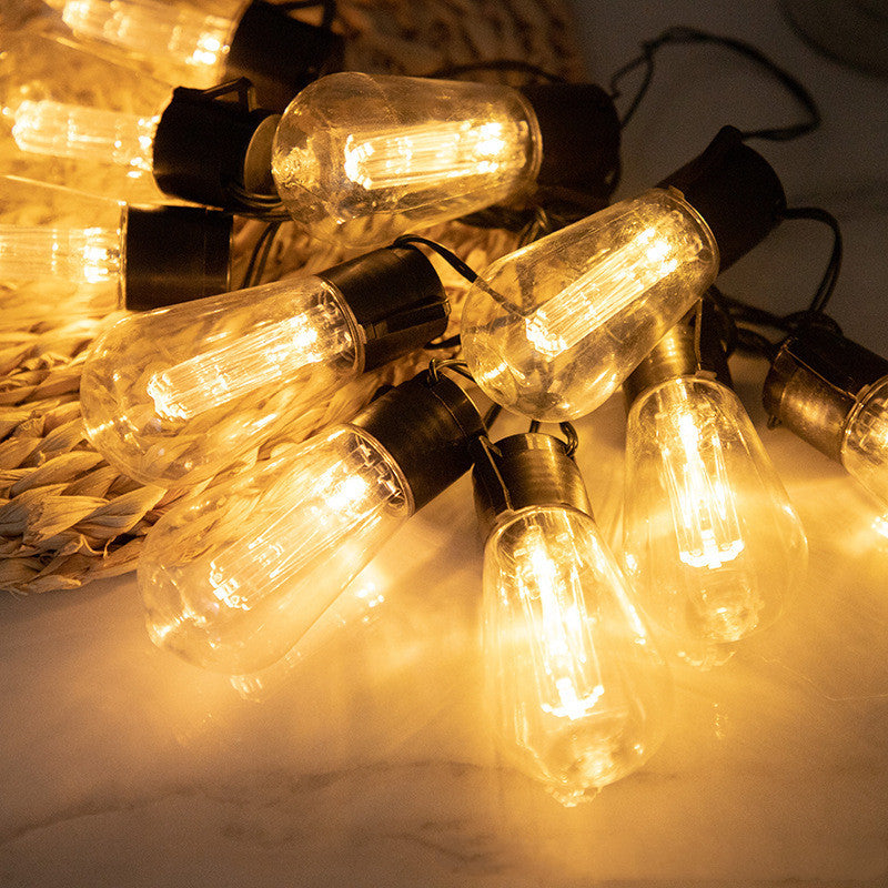 Solar Water Drop Bulb Lantern Outdoor Garden Wedding Decoration Lights
