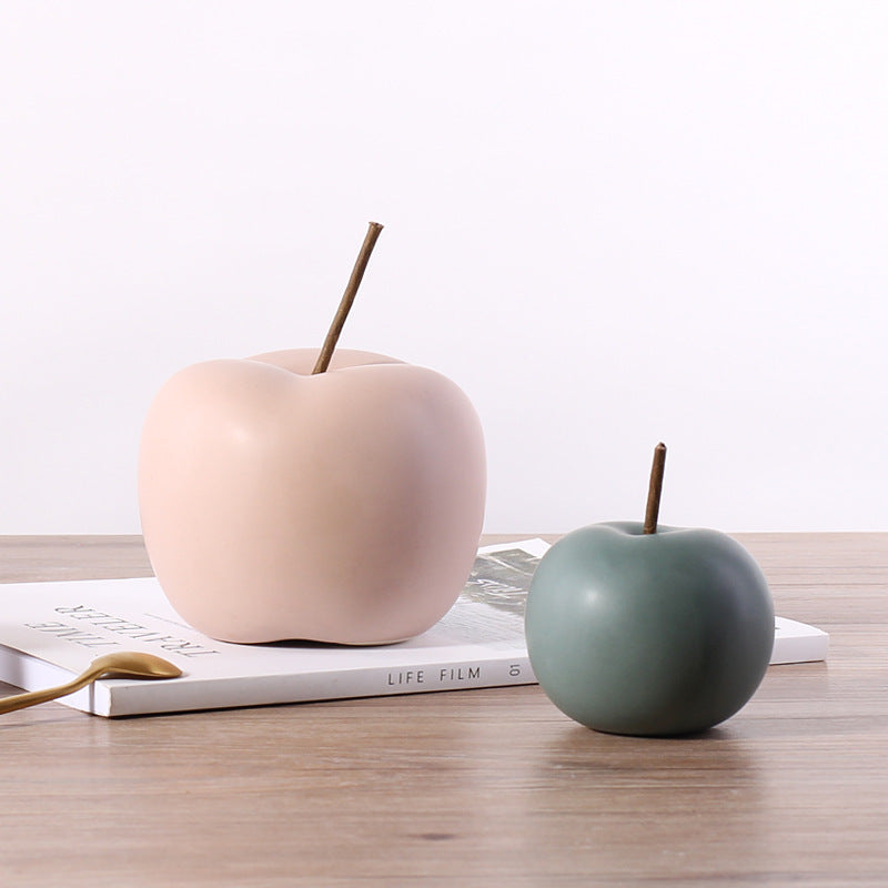 Ceramic fruit ornaments