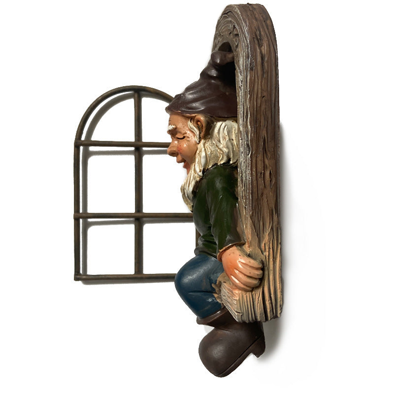 Garden dwarf 3D ornaments dwarf resin crafts