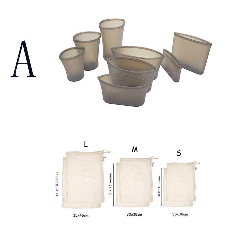 Silicone storage bag