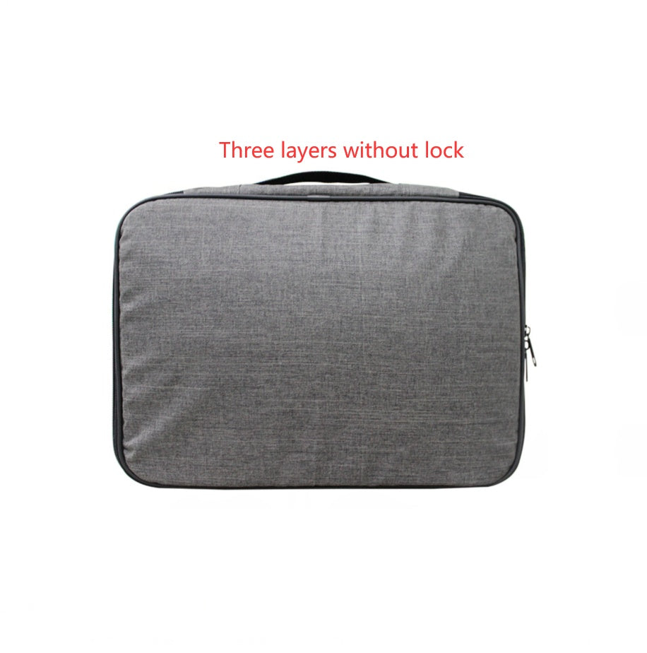 Certificate bag storage multi-functional storage bag