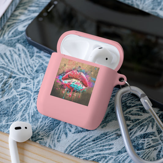 Release your urban flair with our graffiti lips AirPods and AirPods Pro Case Cover, designed to safeguard your precious devices against bumps, scratches, and drops. Crafted with premium Thermoplastic Polyurethane (TPU) material