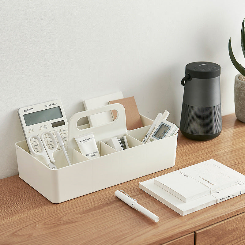 Japanese style sorting debris storage basket plastic bathroom toilet storage basket desktop storage basket storage basket