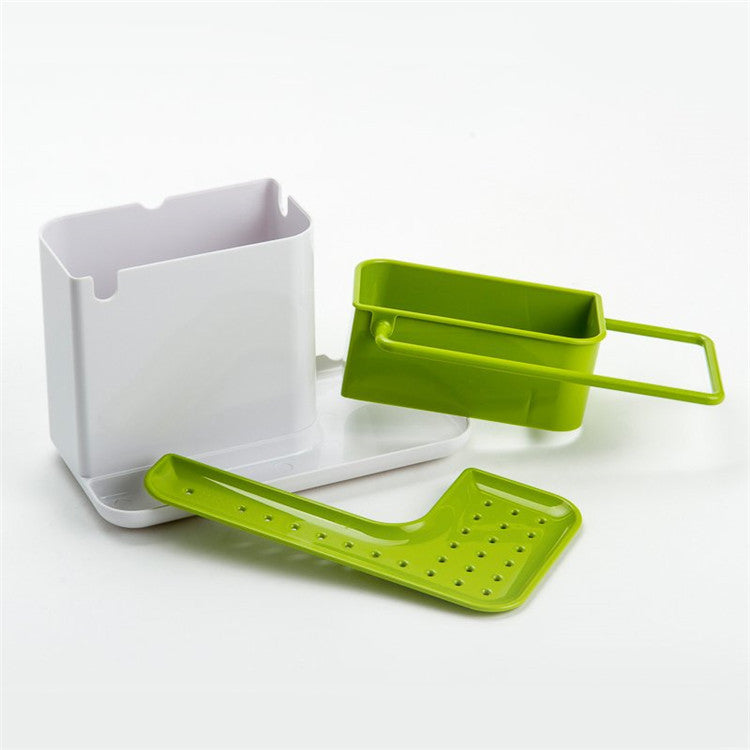 Kitchen rack storage rack cleaning supplies drain storage rack