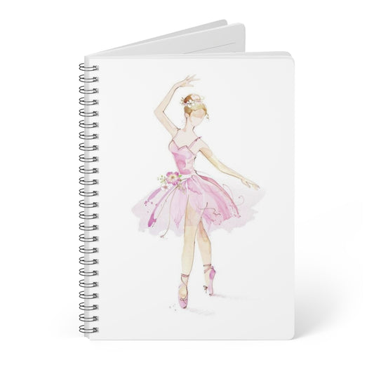 Introducing our gloss, ballerina laminated notebook, where sophistication meets functionality. Crafted with meticulous attention to detail, this notebook is designed to elevate your note-taking experience to new heights.