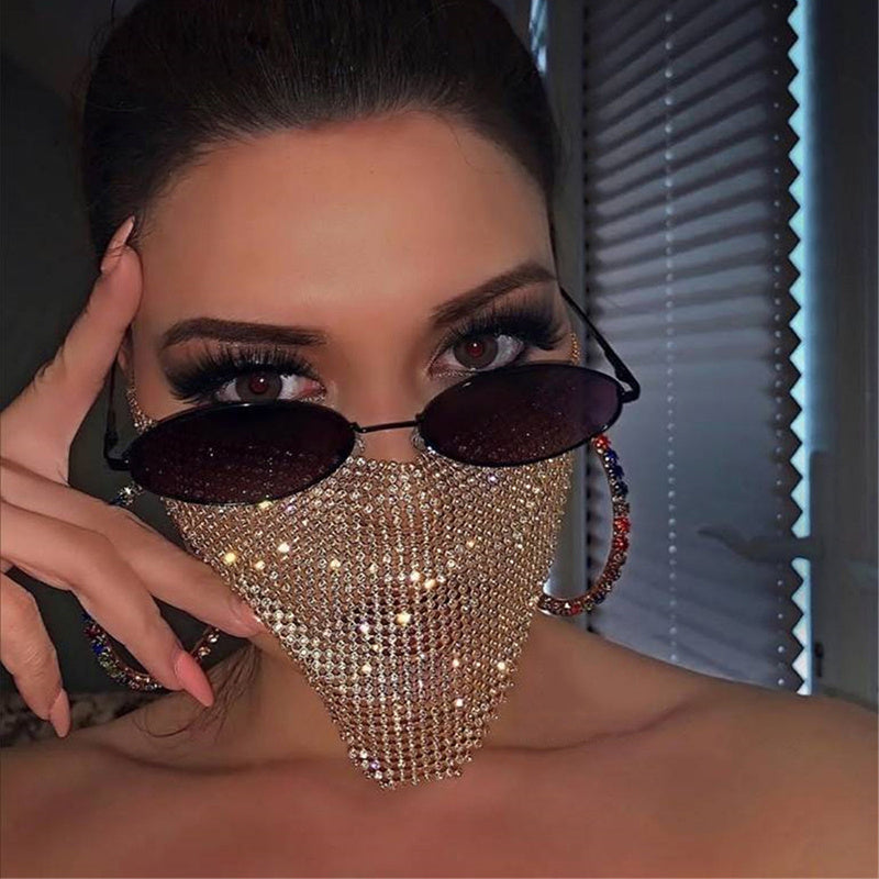 Explosive Metal Jewelry Mask