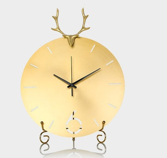 Nordic Desk Clock Living Room Desk Fashion Ornaments
