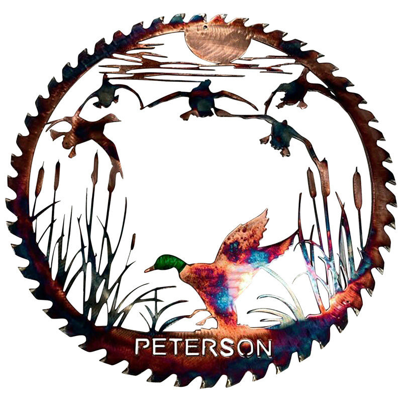 Pastoral Ornaments Metal Bird Animal Garden
