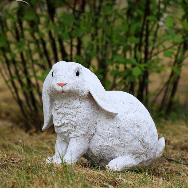Simulation Bunny Garden Courtyard Decoration Outdoor Ornaments