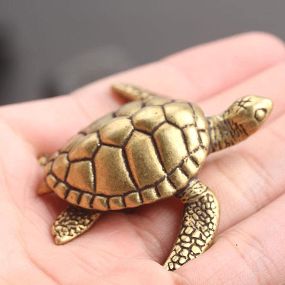 Brass turtle ornaments