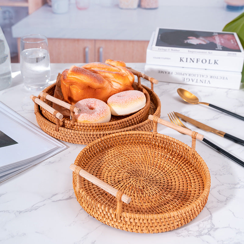Desktop storage basket
