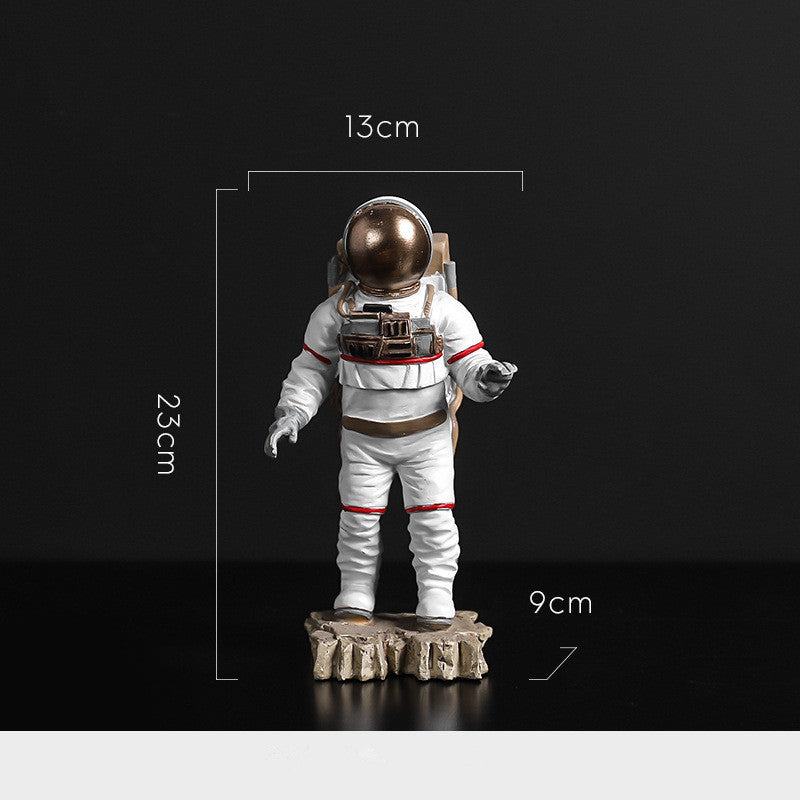 Astronaut resin ornaments