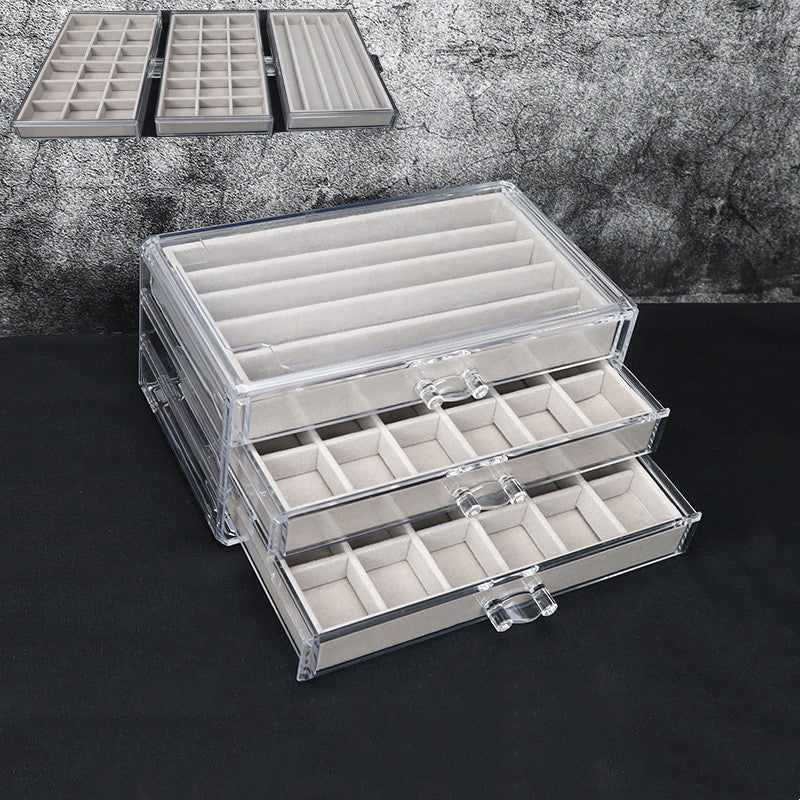 Dust And Dust Storage Compartment For Jewellery