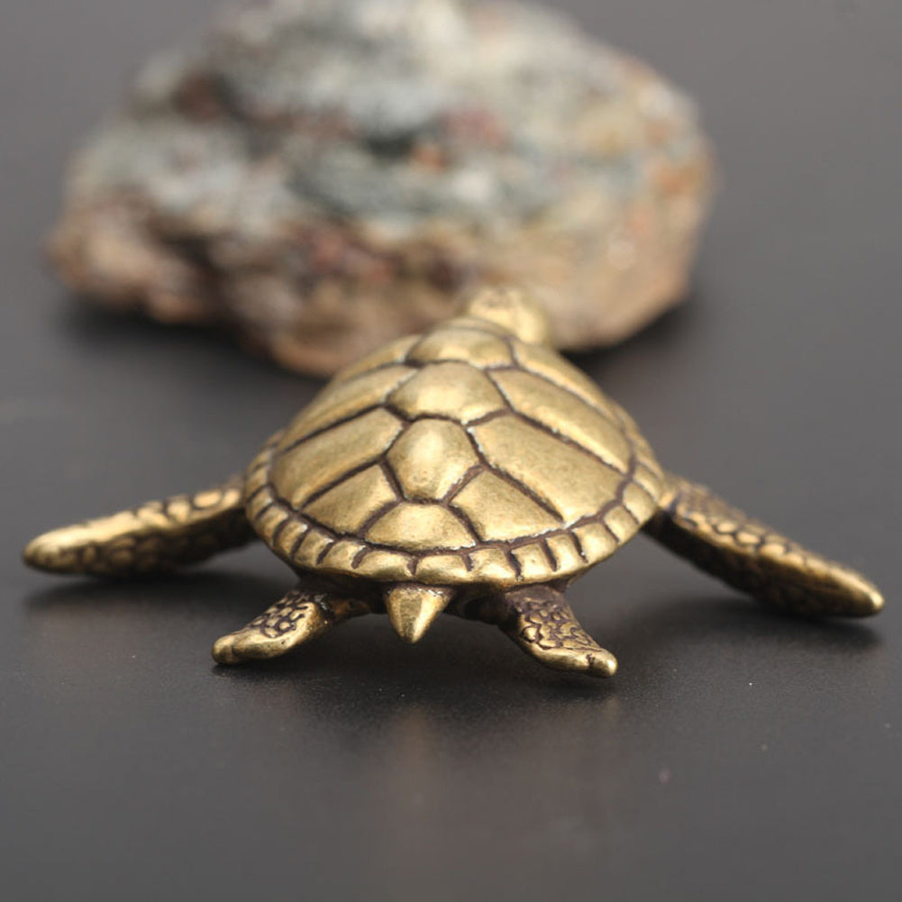 Brass turtle ornaments