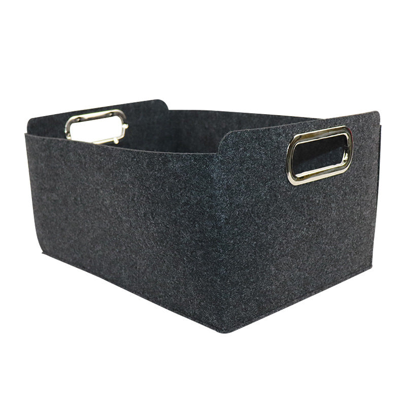Nordic Felt Storage Basket Sundries Storage Basket Toy Basket Portable Laundry Storage Box