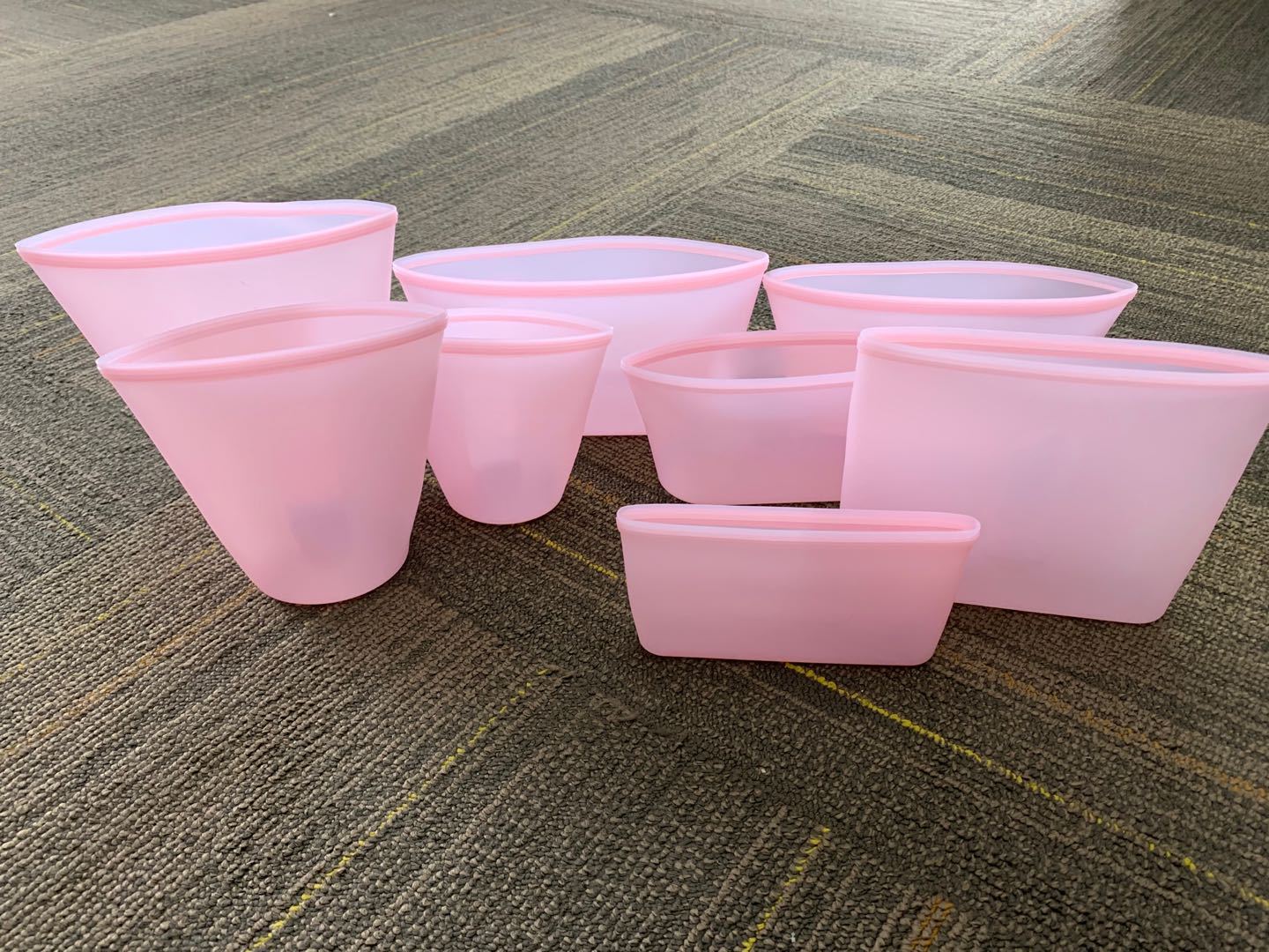 Silicone storage bag