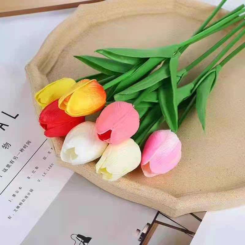 Artificial Flower Tulip Living Room Decoration Ornaments