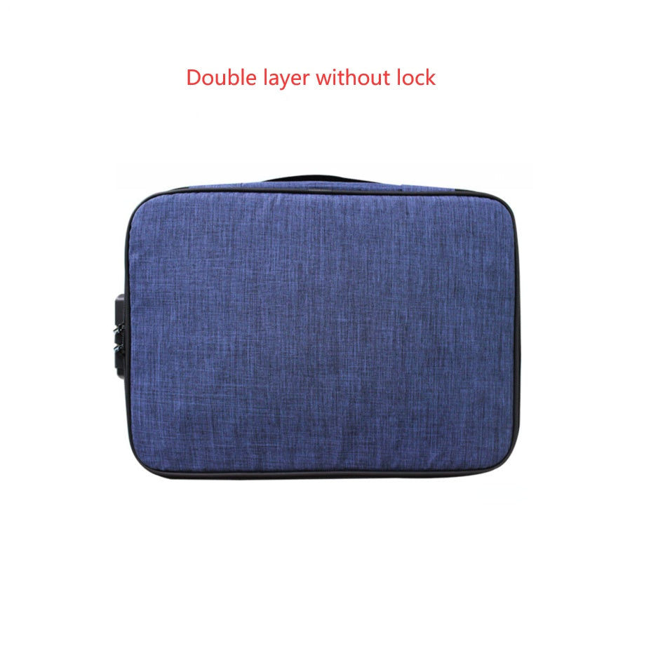 Certificate bag storage multi-functional storage bag