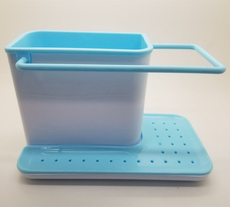 Kitchen rack storage rack cleaning supplies drain storage rack