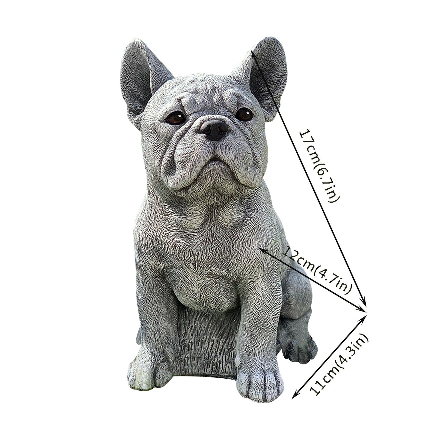 Dog Ornaments, Statue Garden Decoration Resin Ornaments