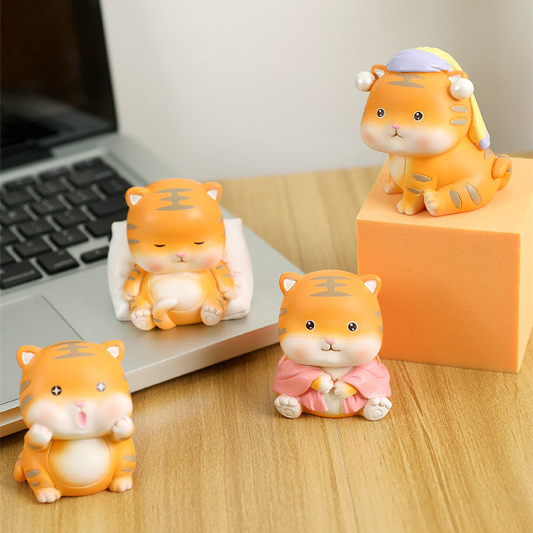 Home Living Room Mascot Little Tiger Ornaments