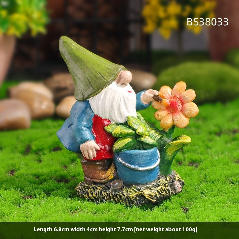 Garden Micro Landscape Ornaments Resin