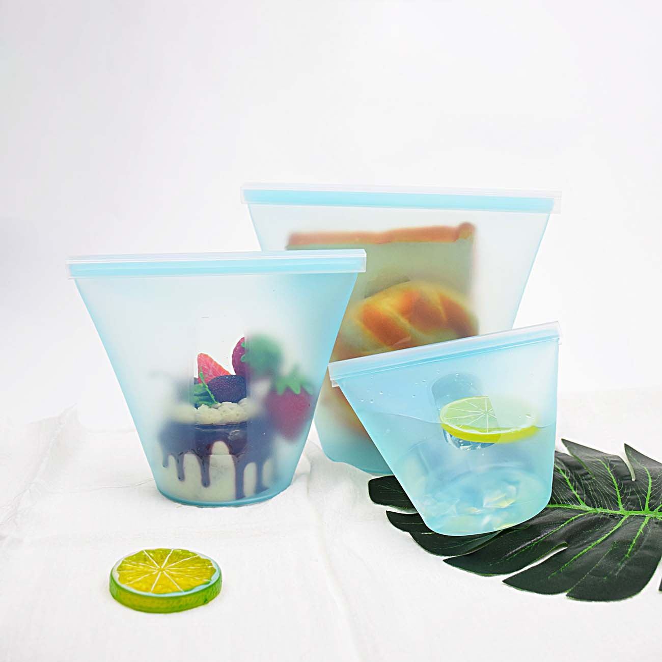 Silicone storage bag