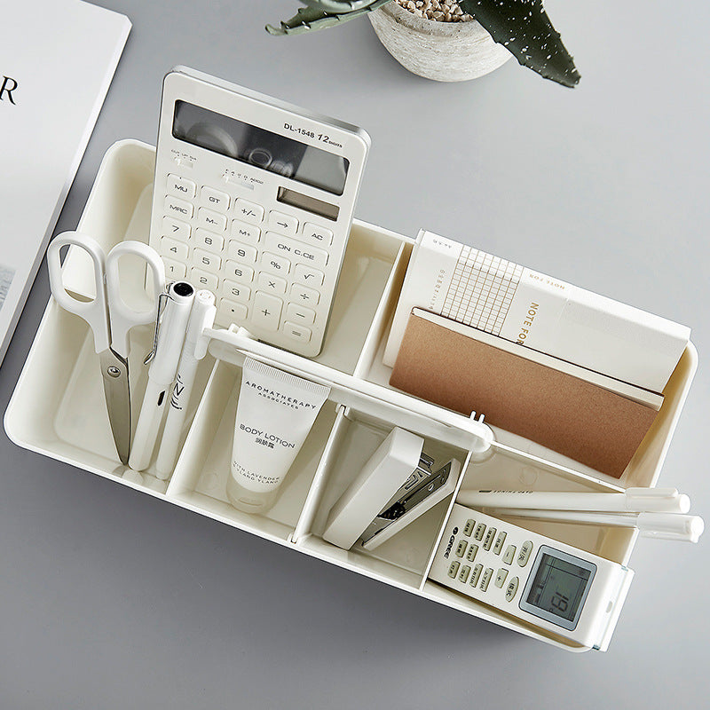 Japanese style sorting debris storage basket plastic bathroom toilet storage basket desktop storage basket storage basket