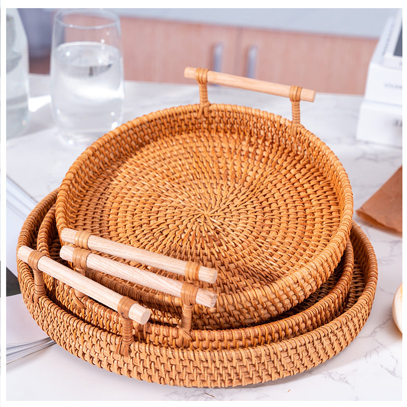 Desktop storage basket