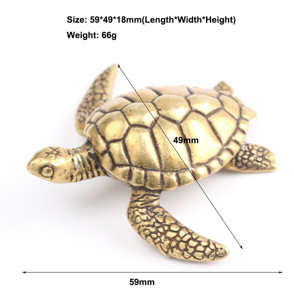 Brass turtle ornaments