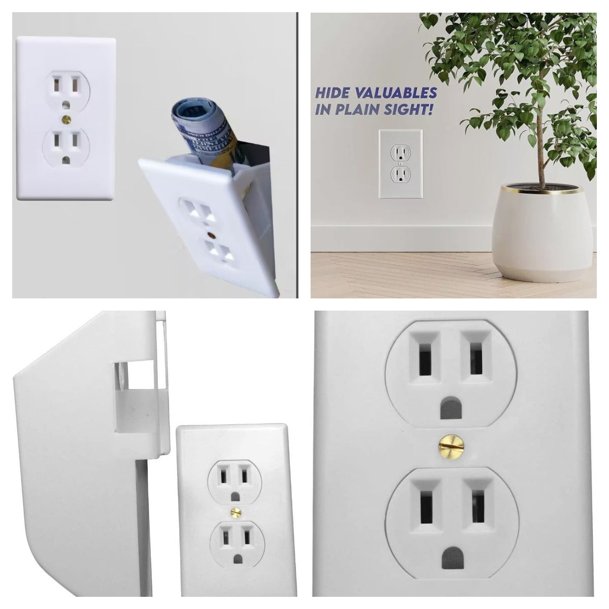 Creative Simulation Socket Box Key Storage Storage