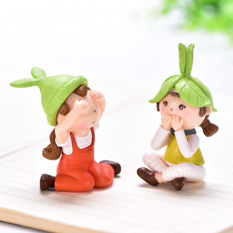 Silly doll ornaments