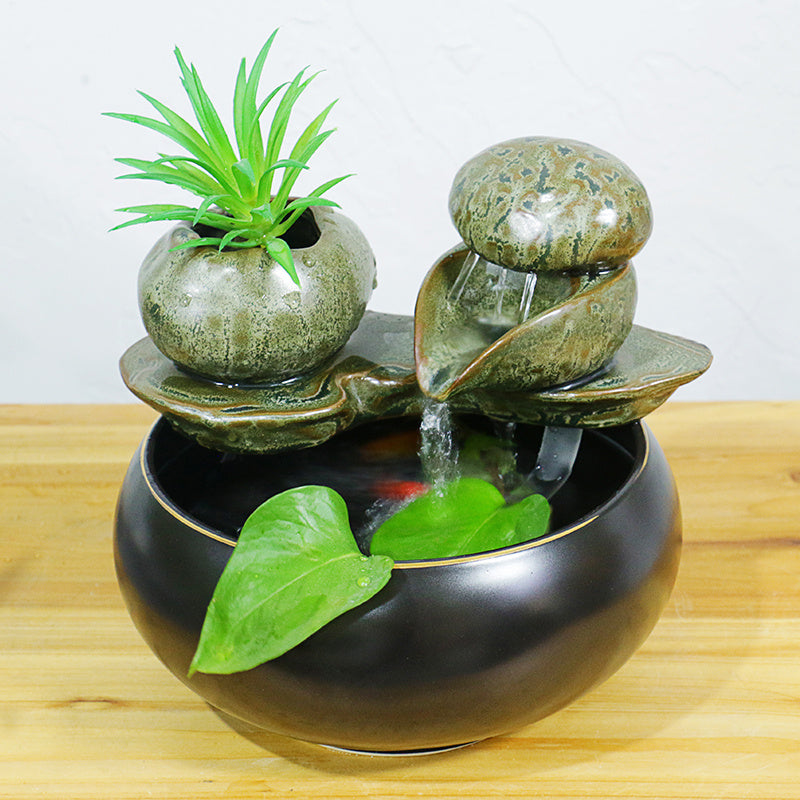 Living Room Office Home Fish Pond Desktop Ornaments