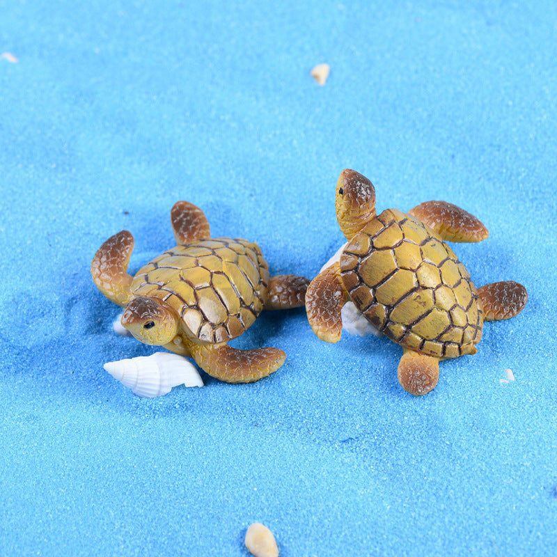 Resin turtle ornaments