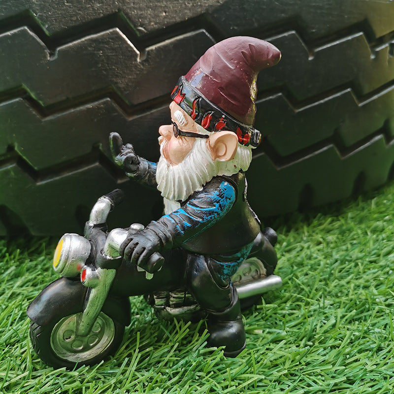 Garden dwarf 3D ornaments dwarf resin crafts