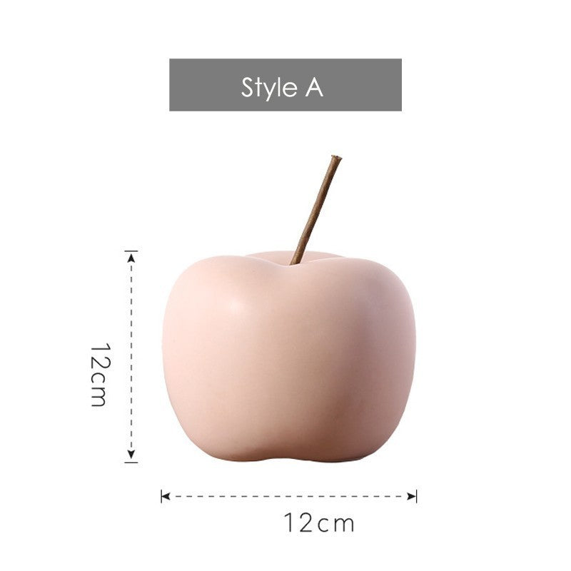 Ceramic fruit ornaments