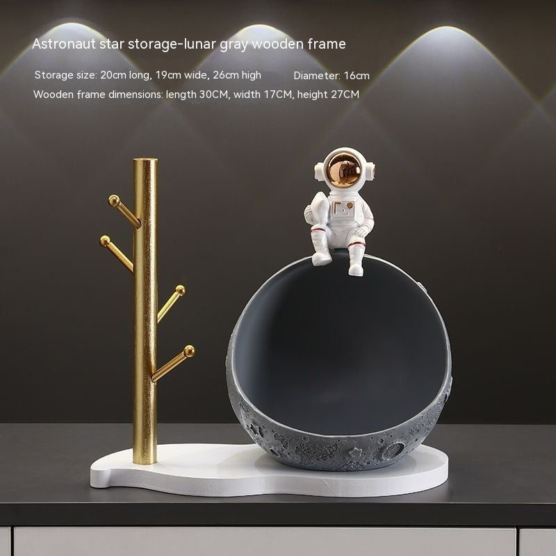 Astronaut Entrance Key Storage Living Room Home Ornaments