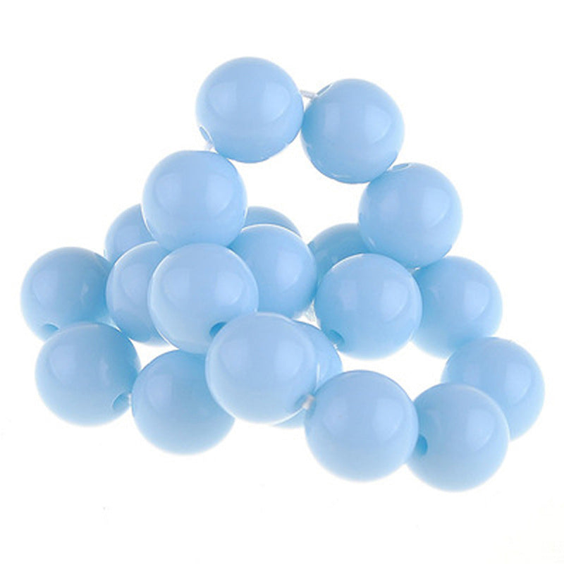 Spring Color Plastic Beads Beaded Jewelry Accessories