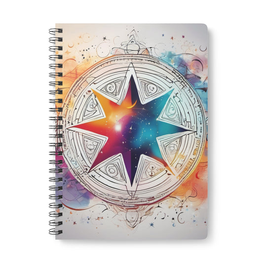 Astrology Style A5 Notebook