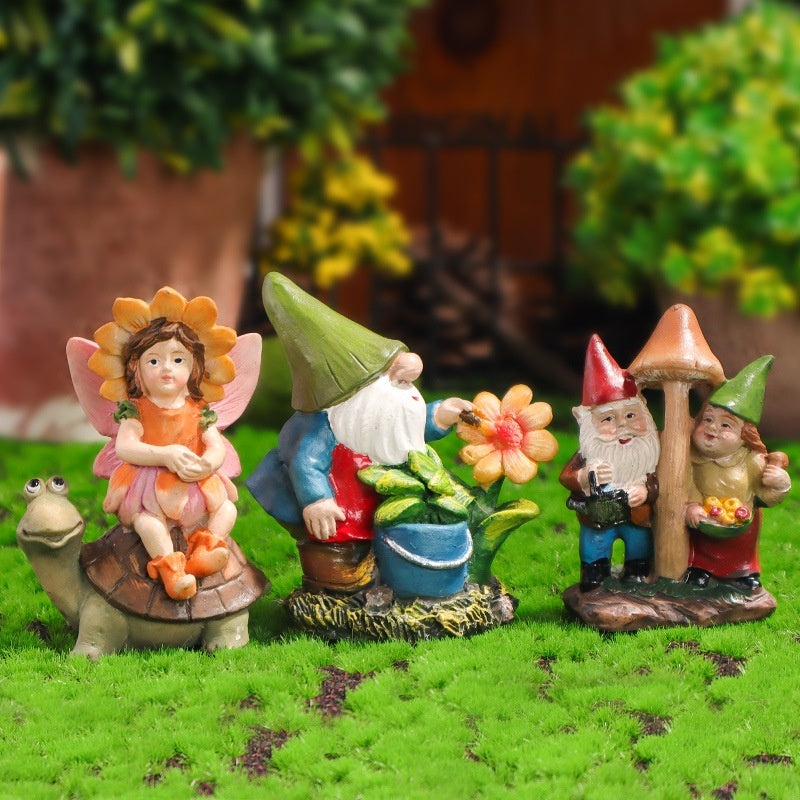 Garden Micro Landscape Ornaments Resin