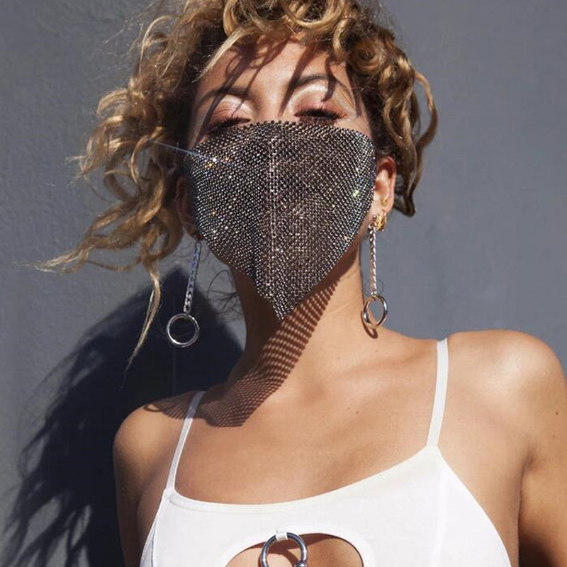 Explosive Metal Jewelry Mask