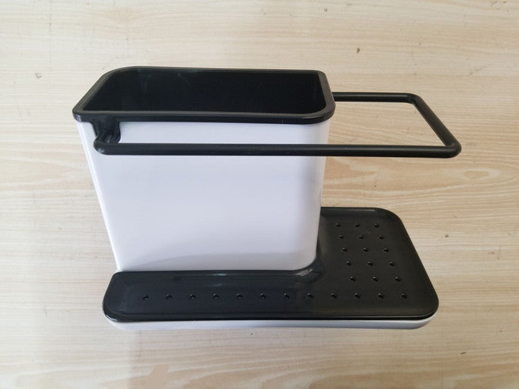 Kitchen rack storage rack cleaning supplies drain storage rack