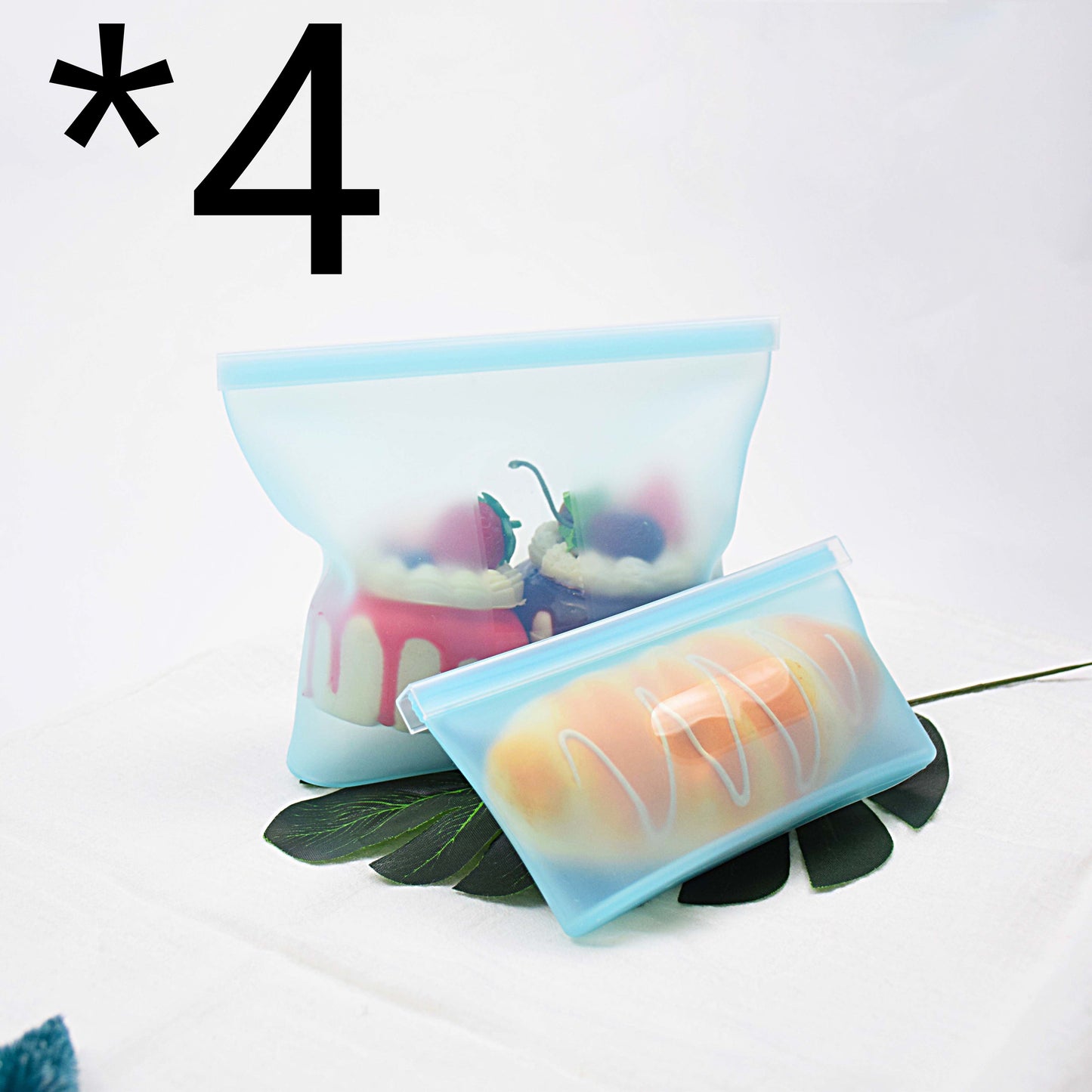 Silicone storage bag
