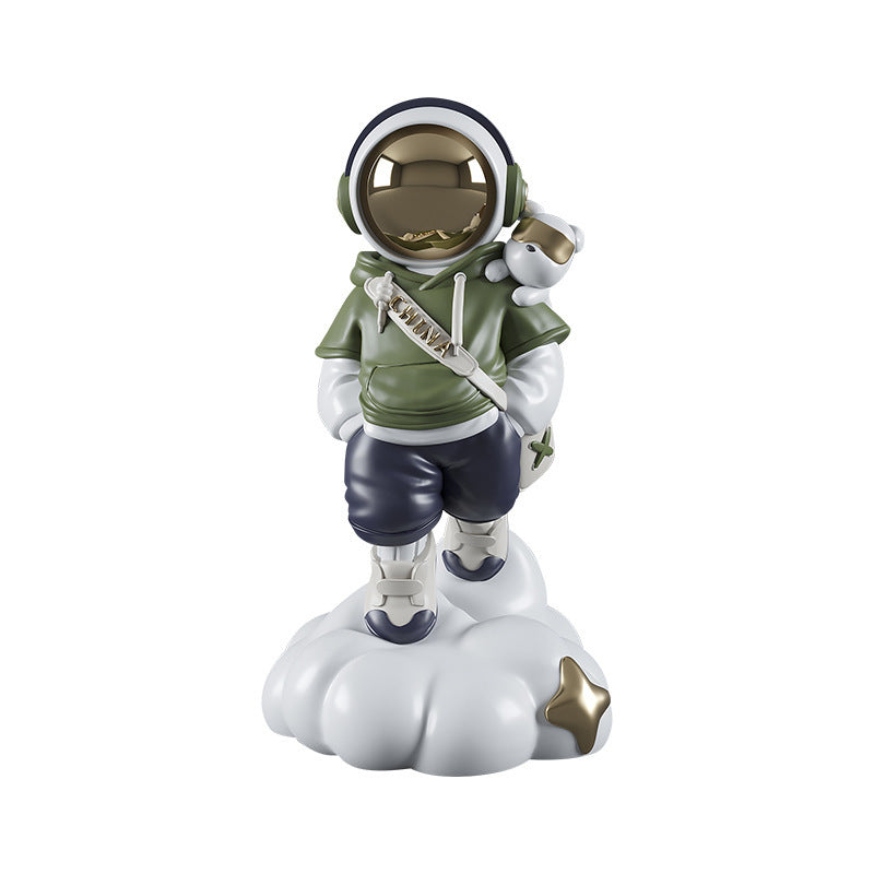 Spaceman Astronaut Small Ornaments TV Cabinet Living Room