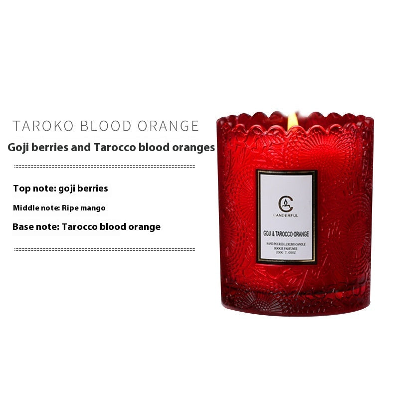 Aromatherapy Soy Candles Bedroom Smoke-free Long-lasting Decoration