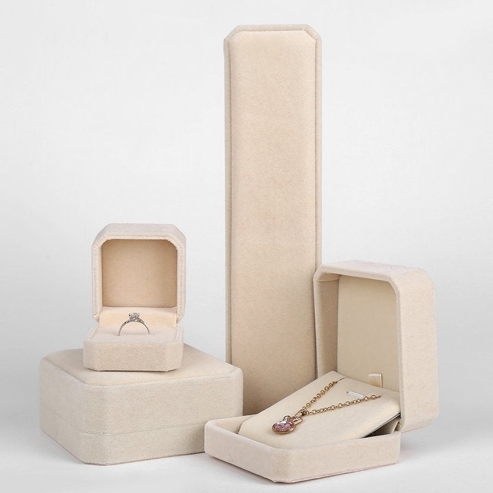 Jewellery Box Bracelet Ring Flannel Storage