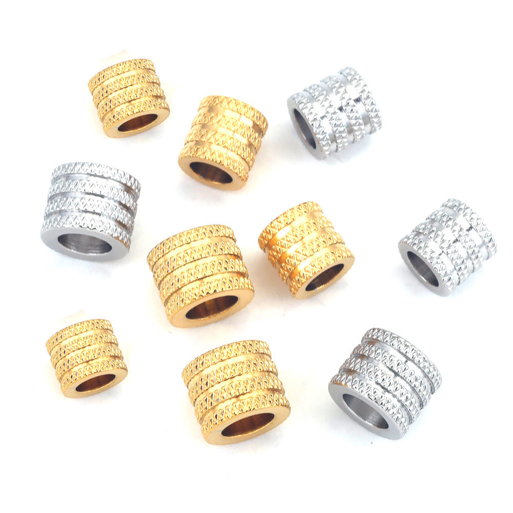 Stainless Steel Mesh Bead DIY Handmade Jewelry Accessories