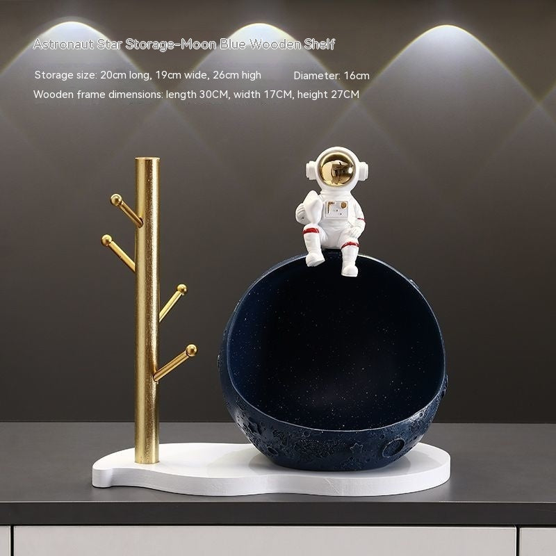 Astronaut Entrance Key Storage Living Room Home Ornaments