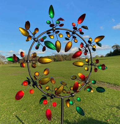 Metal Windmill Garden Wind Chimes Ornaments