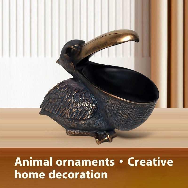 Kyorochan Living Room Resin Storage Small Ornaments